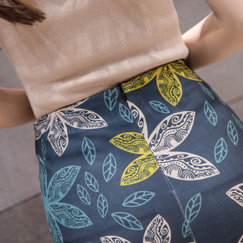 Virágmintás női modern szoknya több színben