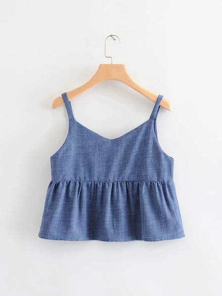 Vékony pántos női felső több színben