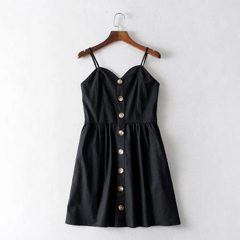 Női kockás ruha vékony pántokkal - rövid modell több színben