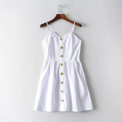 Női kockás ruha vékony pántokkal - rövid modell több színben