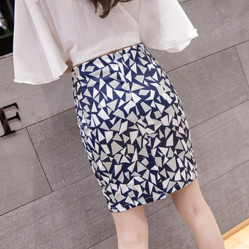 Елегантна дамска пола с висока талия