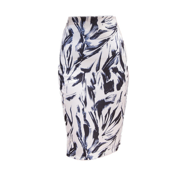 Stílusos női szoknya magas derékkal