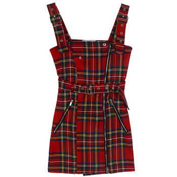 Modern női ruha két színben - fekete és piros