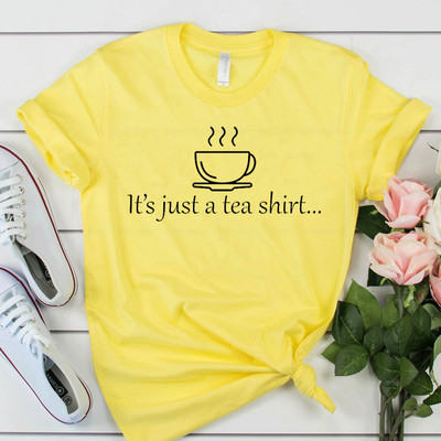 Tricou casual dama cu inscriptie si maneci scurte in mai multe culori