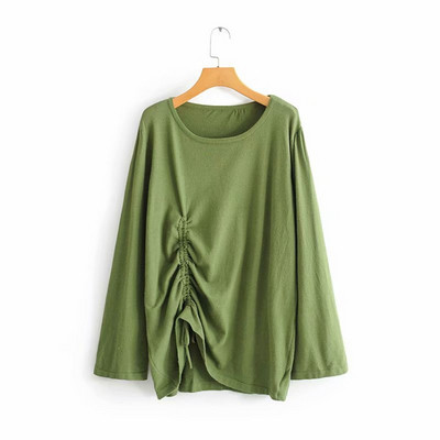 Női blúz hosszú ujjal - széles modell