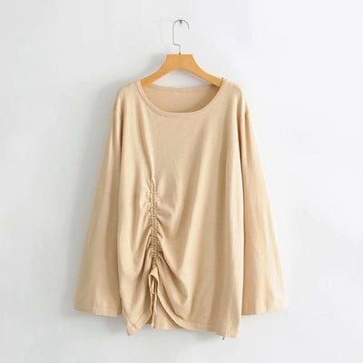 Női blúz hosszú ujjal - széles modell