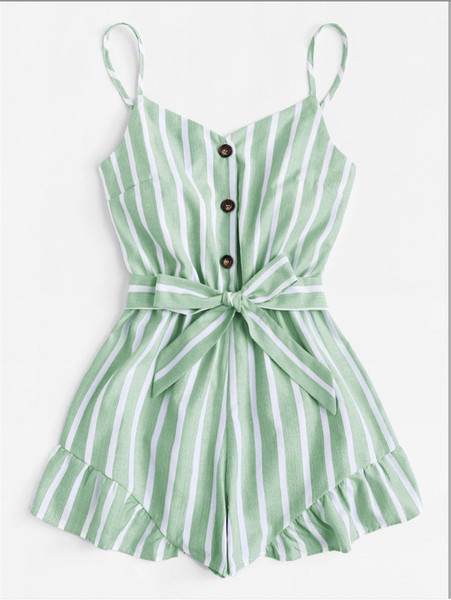 Női alkalmi kombiné nyakkendővel és vékony pántokkal, két színben