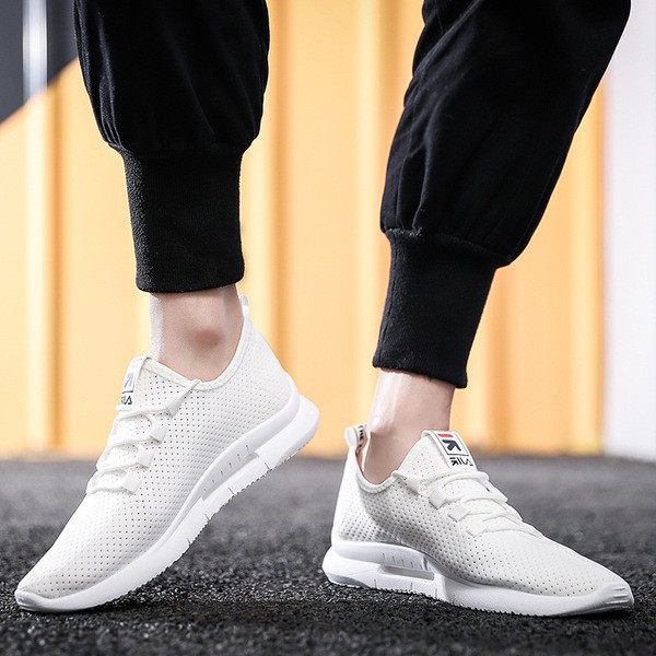 Tenisi moderni pentru bărbați cu șireturi în trei culori