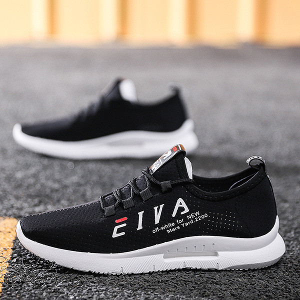 Tenisi moderni pentru bărbați cu șireturi în trei culori