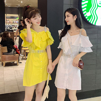 Női alkalmi ruha három színben