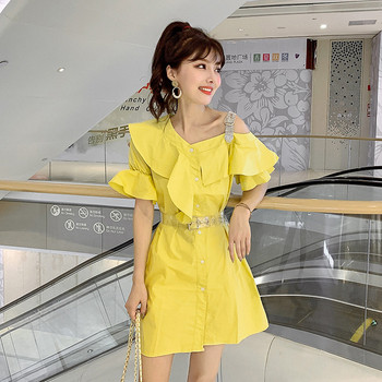 Női alkalmi ruha három színben