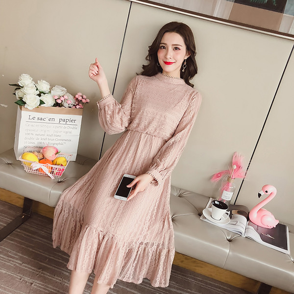 Rochie de dama moderna model decupata cu maneci lungi