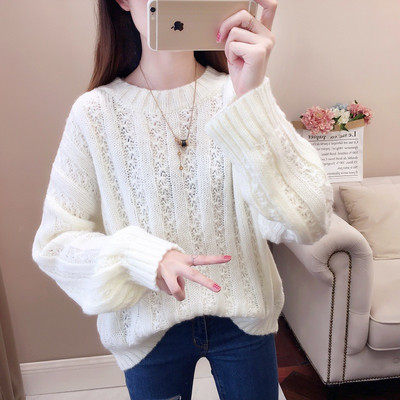 Női alkalmi pulóver három színben