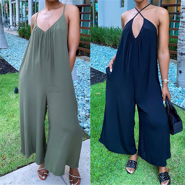 Lezser női széles overall, vékony pántokkal, két színben