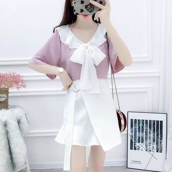 Női modern ruha több színben 3/4-es ujjal