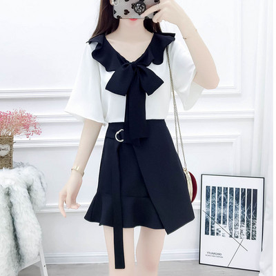 Női modern ruha több színben 3/4-es ujjal