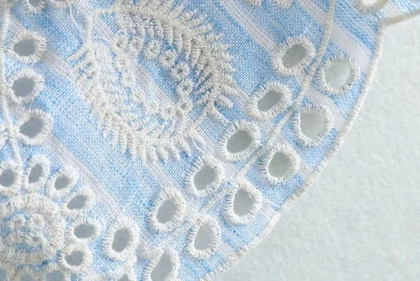 Női felső - széles modell kék színben