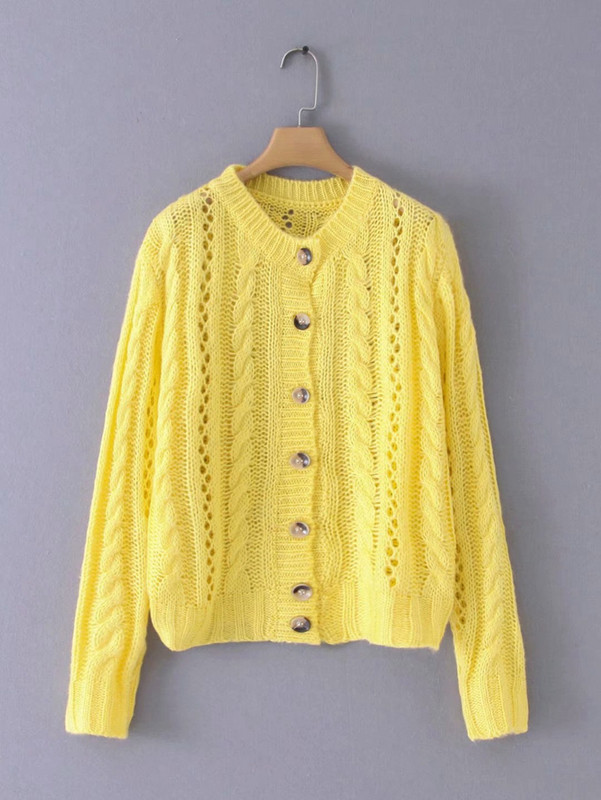 Elegáns női mellény lila, sárga és fehér színekben