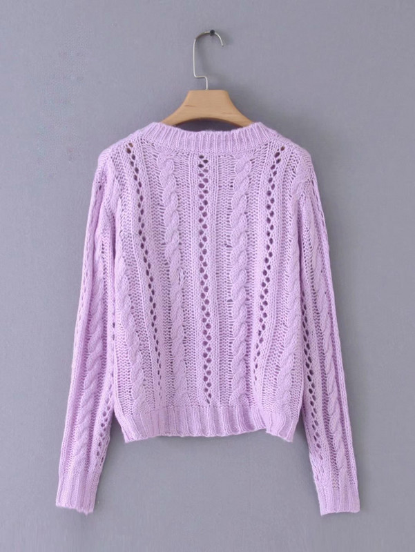 Elegáns női mellény lila, sárga és fehér színekben