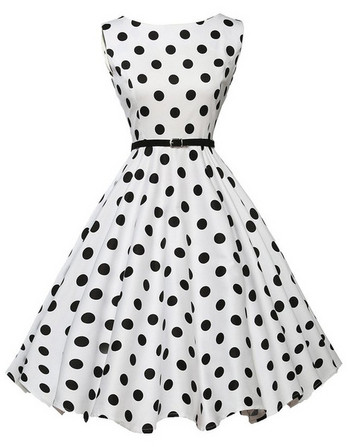 Elegáns női ruha pántos szabású modell két színben