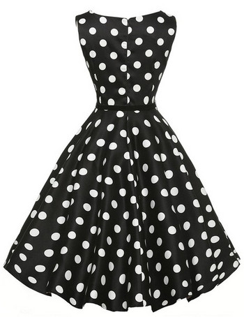 Elegáns női ruha pántos szabású modell két színben