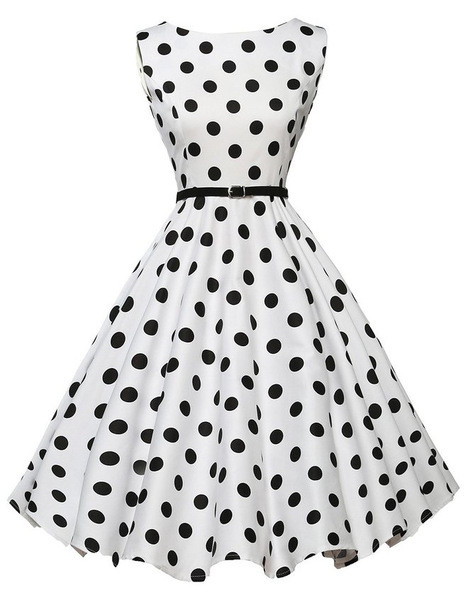 Elegáns női ruha pántos szabású modell két színben