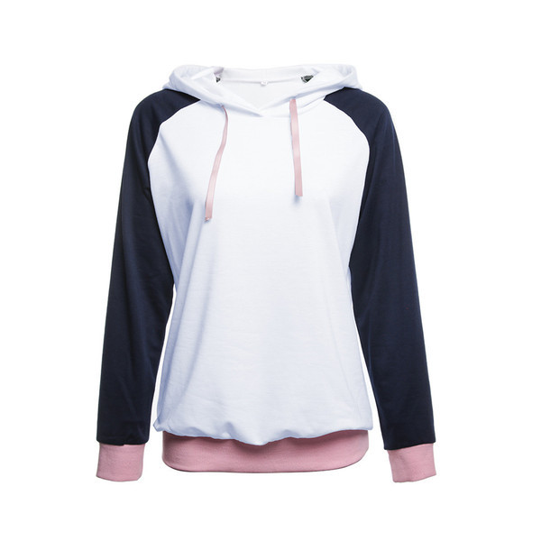 Nappali női pulóver nyakkendővel és kapucnival, két színben