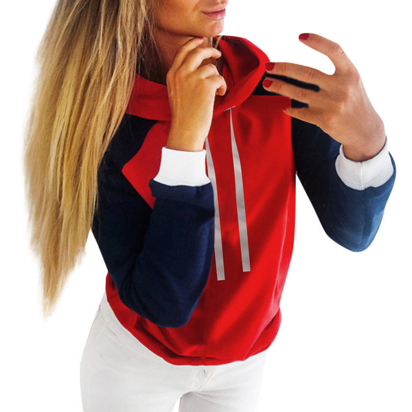 Nappali női pulóver nyakkendővel és kapucnival, két színben