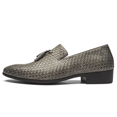 Férfi alkalmi cipő - sötétkék, fekete és szürke