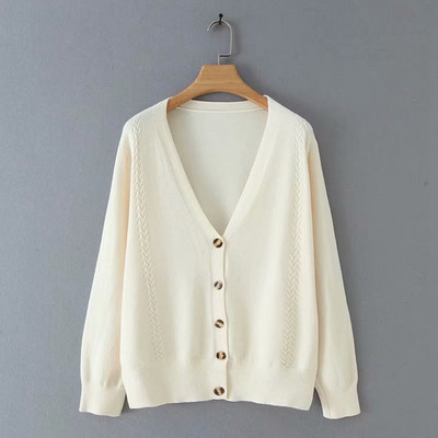 Vestă cu decolteu adânc cu nasturi în patru culori