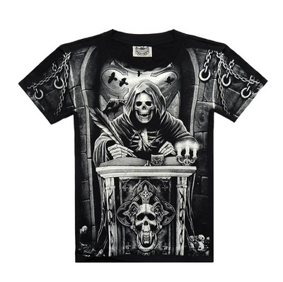 Tricou pentru bărbați cu mâneci scurte și aplicație