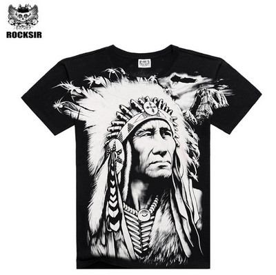 Tricou pentru bărbați cu mâneci scurte și aplicație