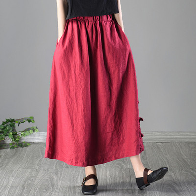 Női lezser hosszú szoknya két színben