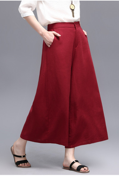 Pantaloni largi casual dama in mai multe culori
