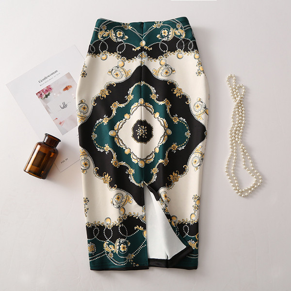 Fusta de dama eleganta cu talie inalta