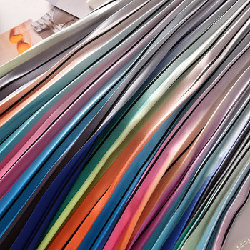 Fusta de dama moderna plisata in trei culori