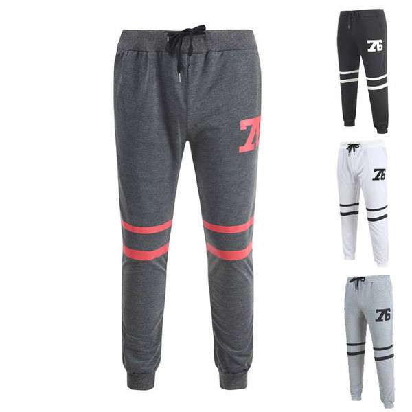 Мъжко спортно долнище с връзки в няколко цвята 