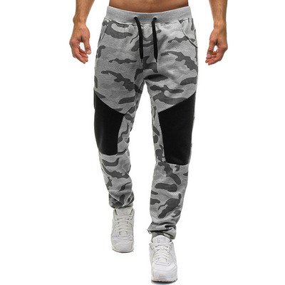 Sports men`s camouflage pants in two colors