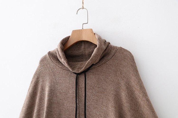 Pulover de dama - model larg cu cravate