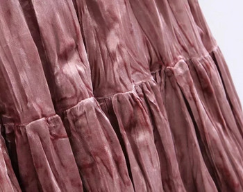 Női szoknya elasztikus derékkal - szabású modell