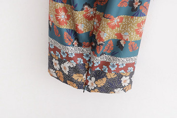 Női hosszú szoknya egyenes modell nyakkendővel