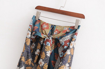 Női hosszú szoknya egyenes modell nyakkendővel