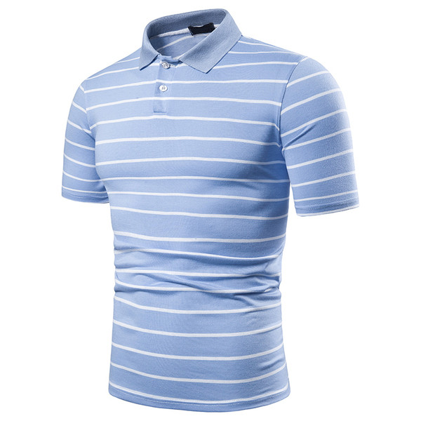 Tricou modern pentru bărbați cu mâneci scurte în trei culori