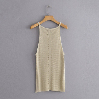 Vékony kötésből készült modern női felső