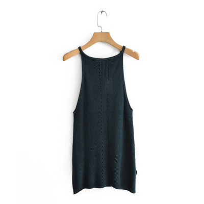 Vékony kötésből készült modern női felső