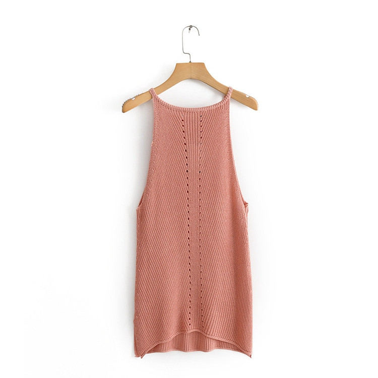 Vékony kötésből készült modern női felső