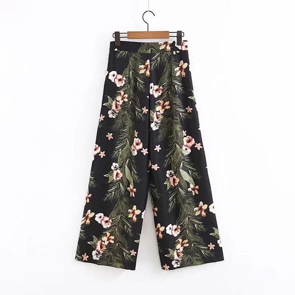 Modern női nadrág jobb széles modellel