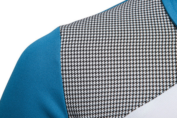 Tricou modern pentru bărbați cu guler clasic în trei culori