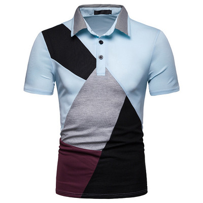 Modern férfi póló rövid ujjal, három színben