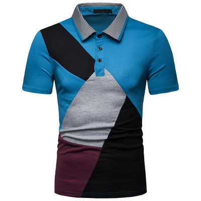 Modern férfi póló rövid ujjal, három színben